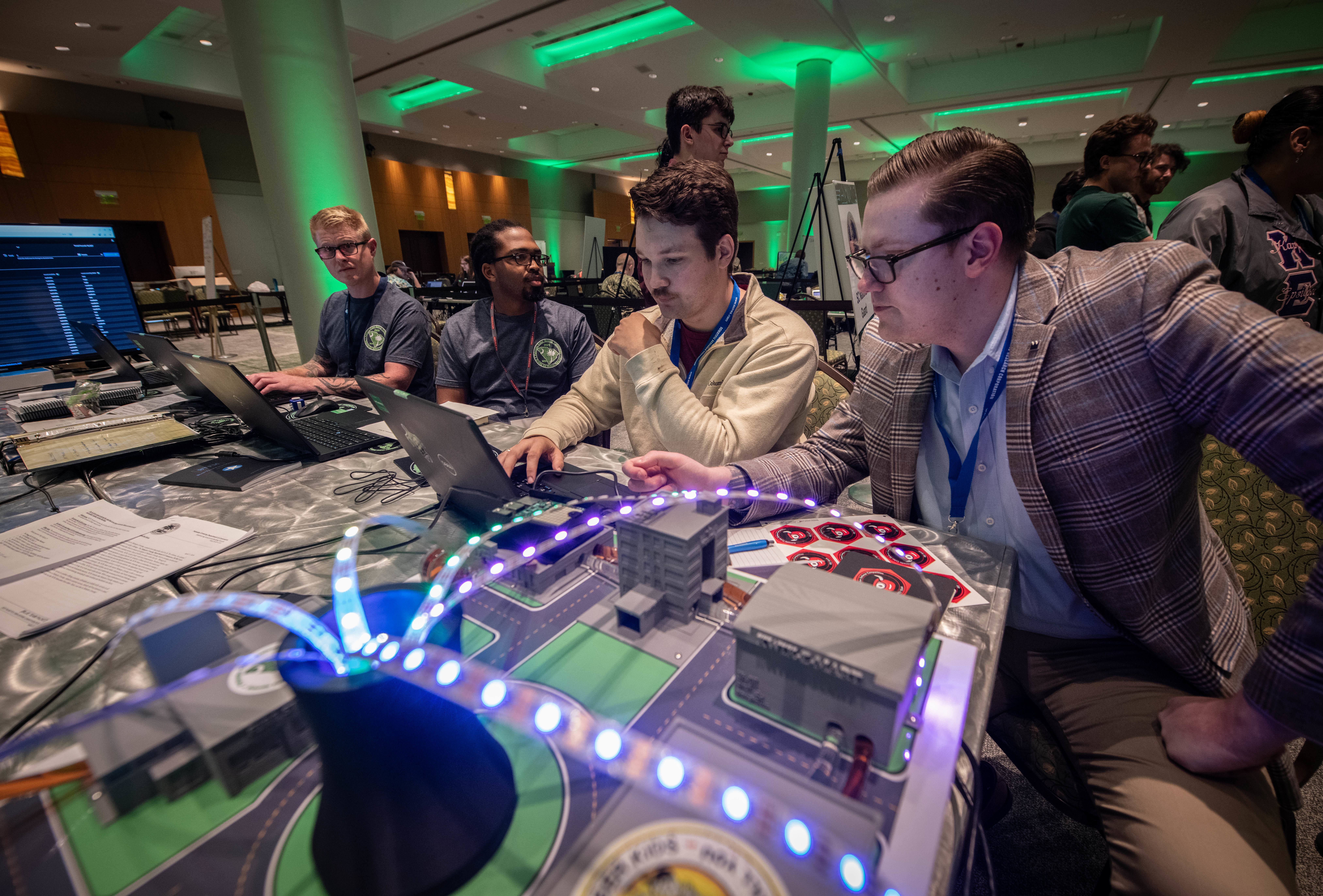 The three-day event featured high school student on Saturday, college students on Sunday and industry professionals on Monday. The goal of PCDC is to facilitate and develop networking and cybersecurity skills through science, technology, engineering and mathematics (STEM).