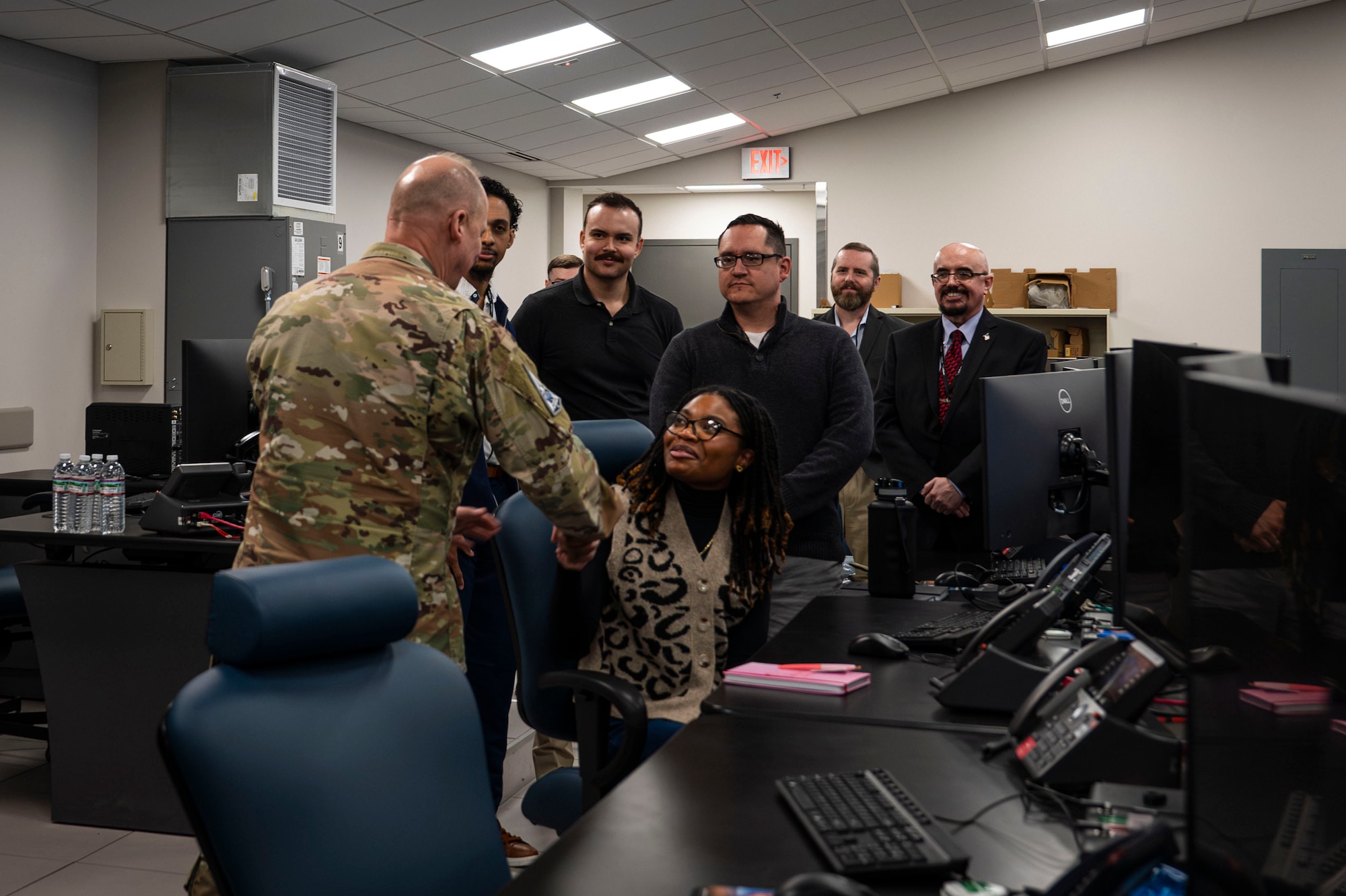 VCSO visits Grand Forks AFB and Cavalier SFB
