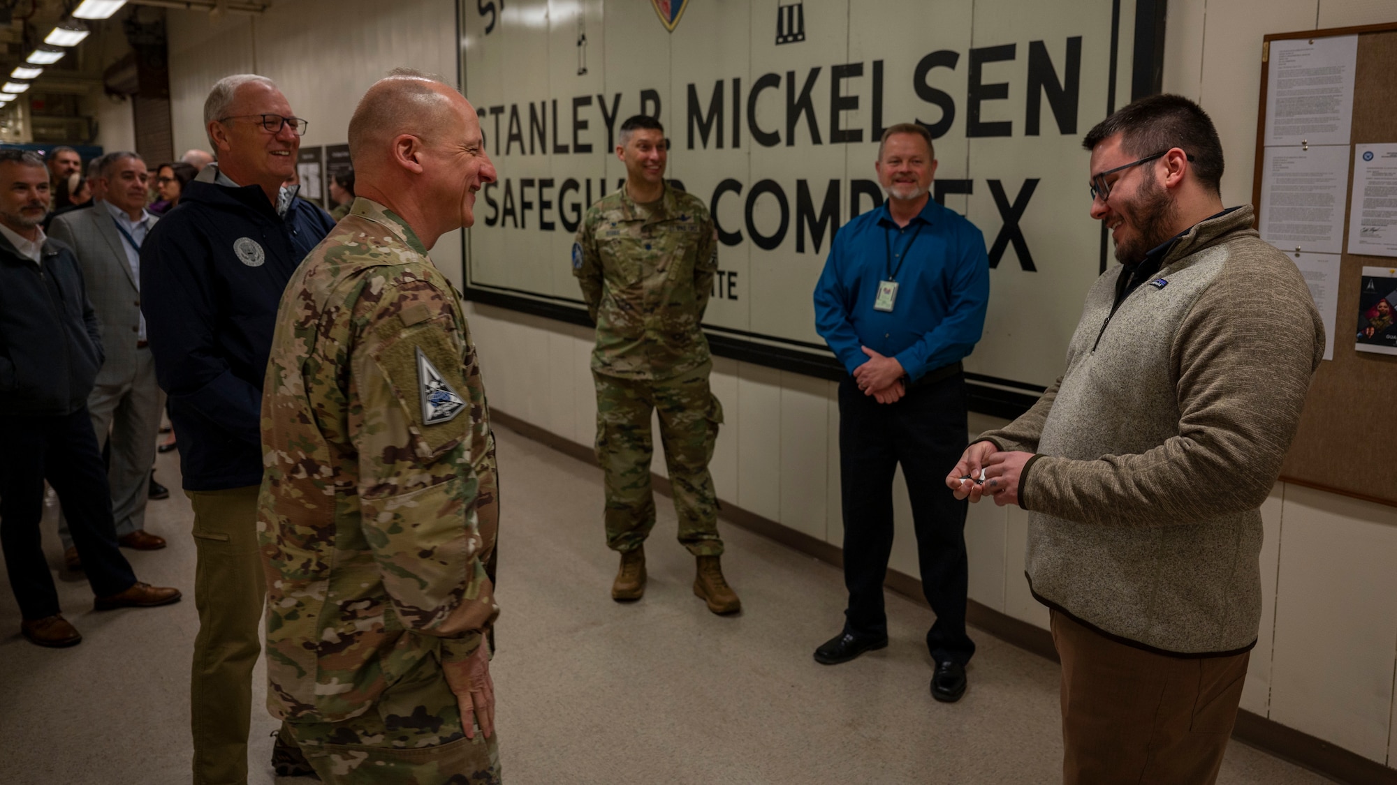 VCSO visits Grand Forks AFB and Cavalier SFB