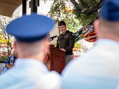 Maj. Gen. Phil Ryan highlights legacy of military courage and leadership at Fiesta San Antonio event