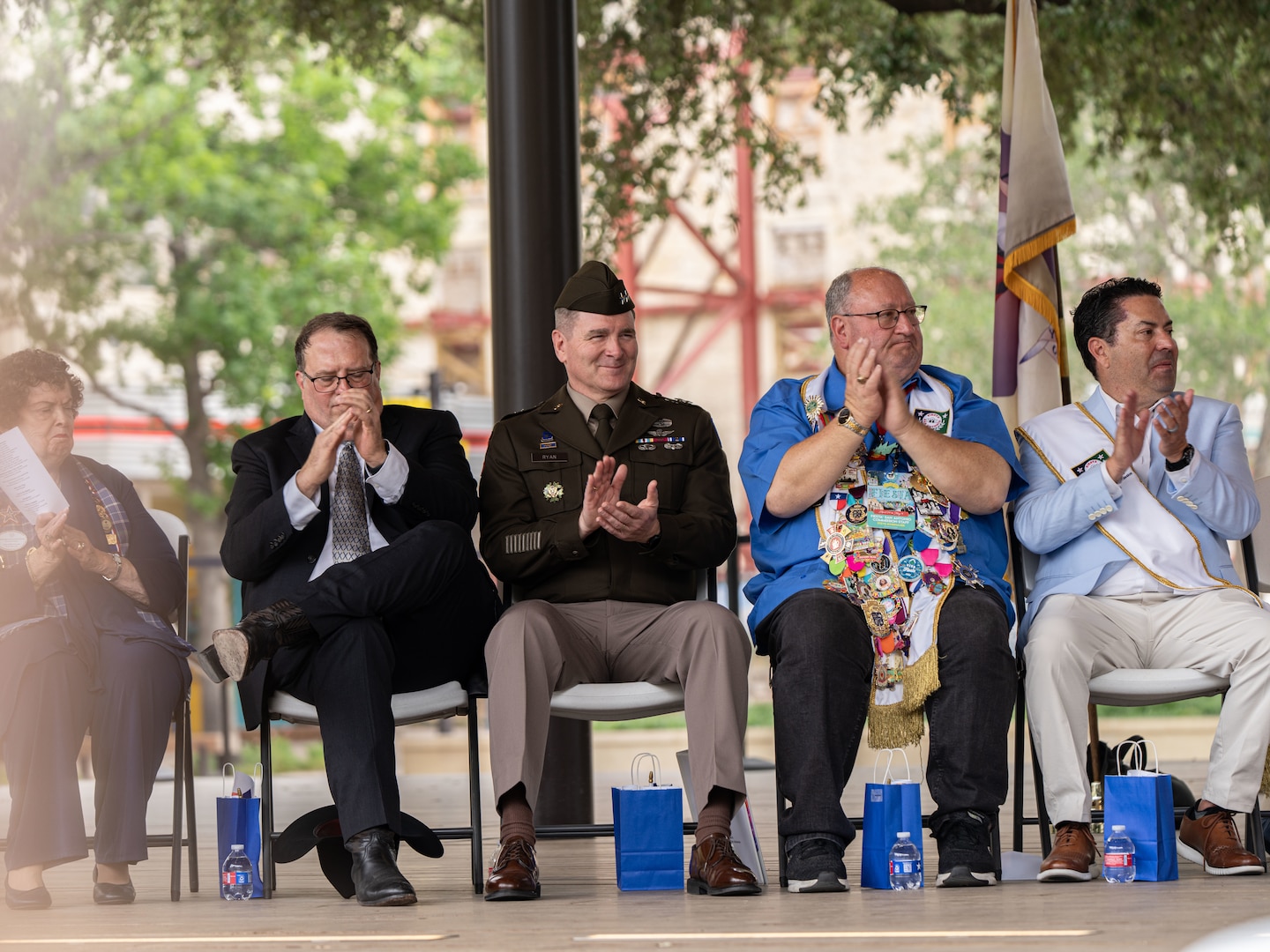 Maj. Gen. Phil Ryan highlights legacy of military courage and leadership at Fiesta San Antonio event