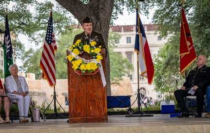 Maj. Gen. Phil Ryan highlights legacy of military courage and leadership at Fiesta San Antonio event