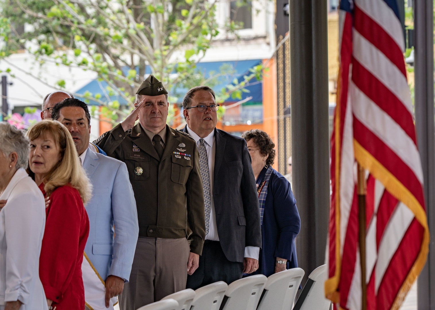 Maj. Gen. Phil Ryan highlights legacy of military courage and leadership at Fiesta San Antonio event