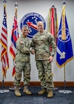 Lt. Gen. Jon Stubbs, the 23rd Director of the Army National Guard and Command Sgt. Maj. Brian Kendrick, visited the U.S. Army Pacific on April 17, 2025, and met with the U.S. Army Pacific's Deputy Commanding General for Homeland Affairs, Maj. Gen. Lance Okamura to discuss the Army Guard's role in the 