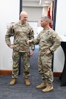 Lt. Gen. Jon Stubbs, the 23rd Director of the Army National Guard and Command Sgt. Maj. Brian Kendrick, visited the U.S. Army Pacific on April 17, 2025, and met with the U.S. Army Pacific's Deputy Commanding General for Homeland Affairs, Maj. Gen. Lance Okamura.
