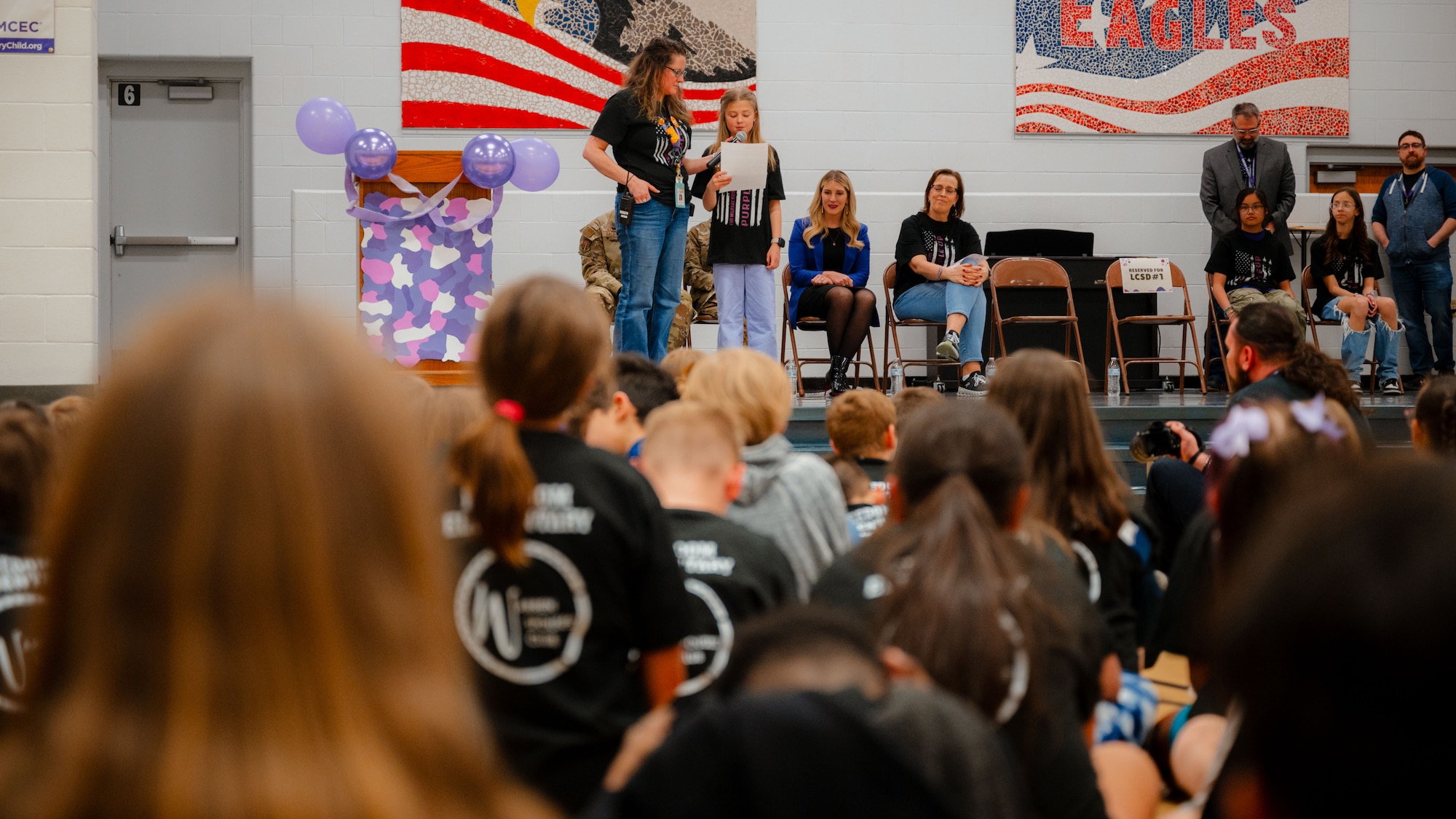 The Month of the Military Child is observed annually in April to recognize and honor the contributions, resilience, and unique challenges faced by military-connected youths. (U.S. Air Force photo by Airman Nicholas Rowe)