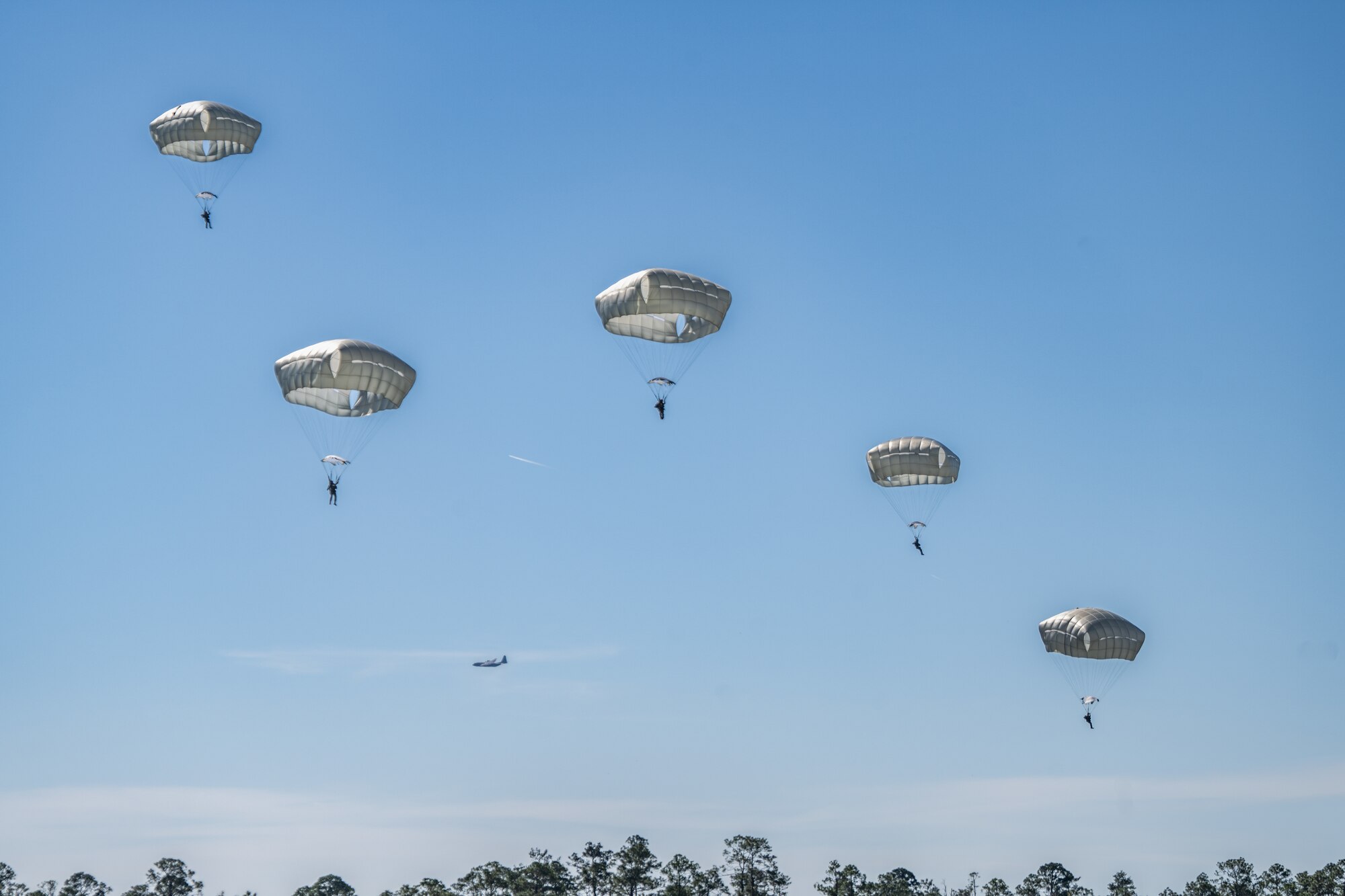 The units executed mass tactical static line jumps.