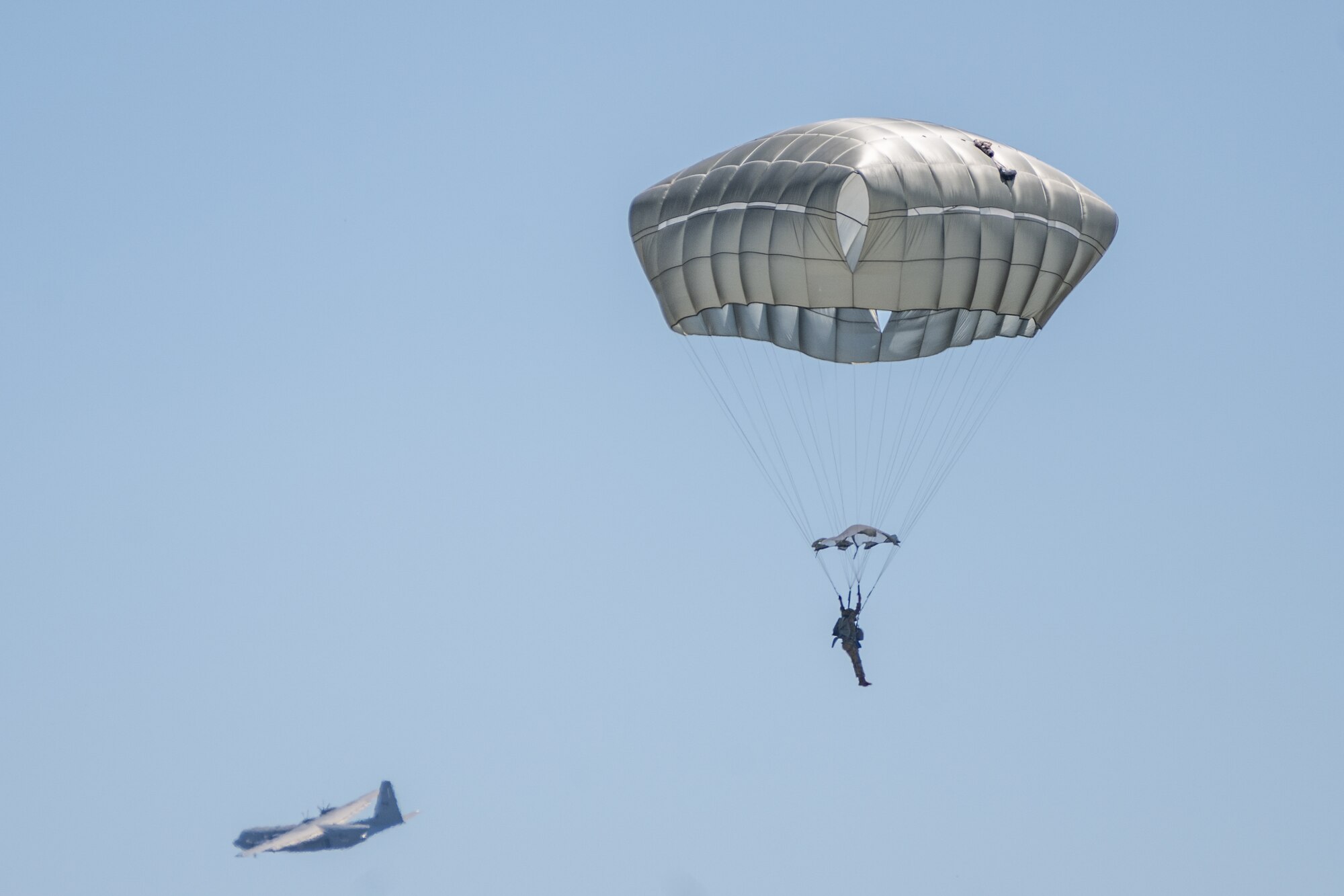 The units executed mass tactical static line jumps.