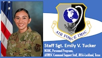 AFIMSC Mission Monday graphic with official photo and AFIMSC shield added