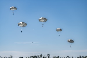 The units executed mass tactical static line jumps.