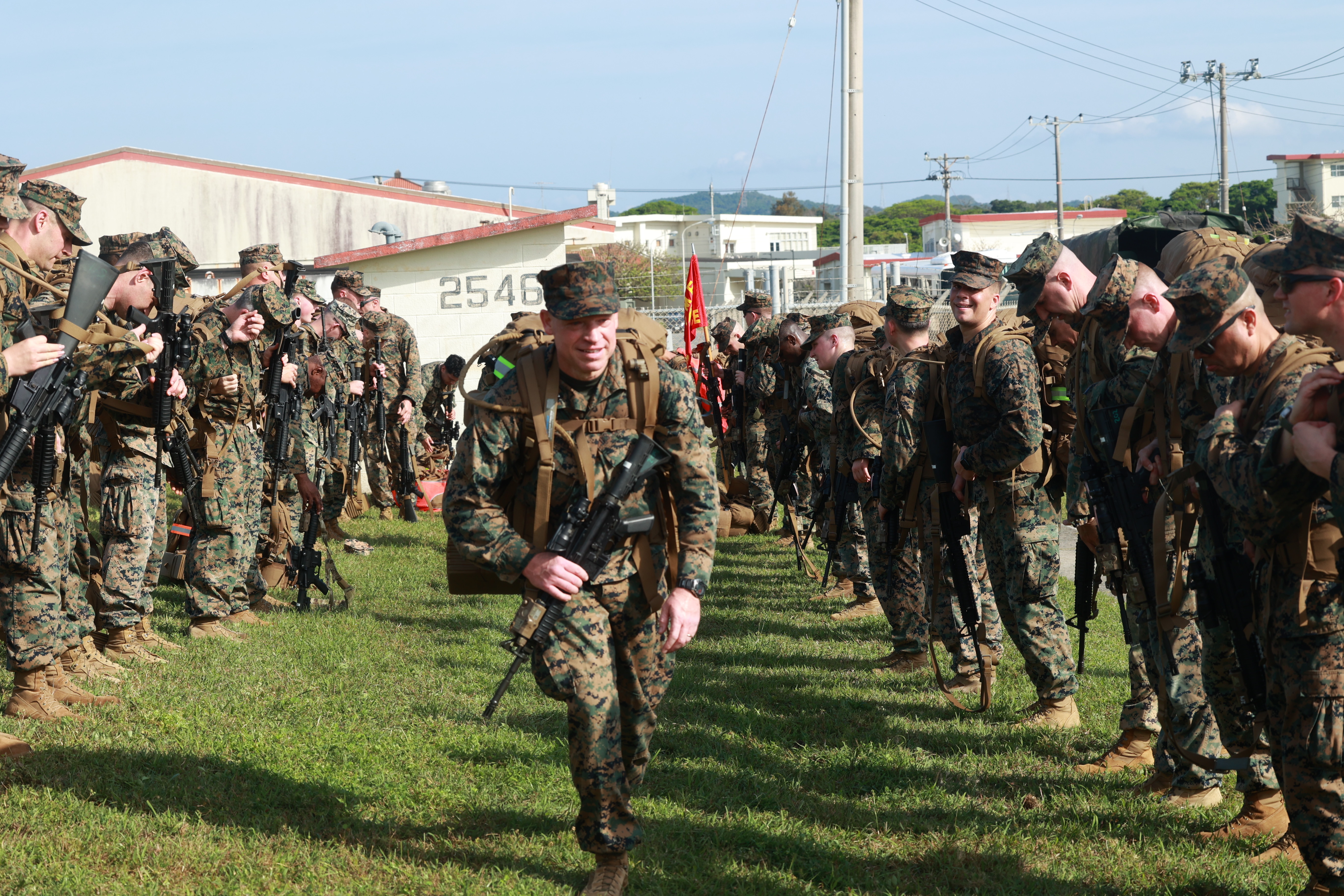 3D Marine Expeditionary Brigade conducts 10-kilometer conditioning