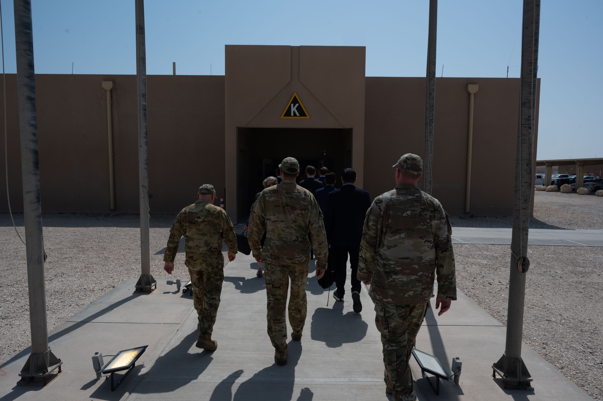 NODEL visits the 379th AEW