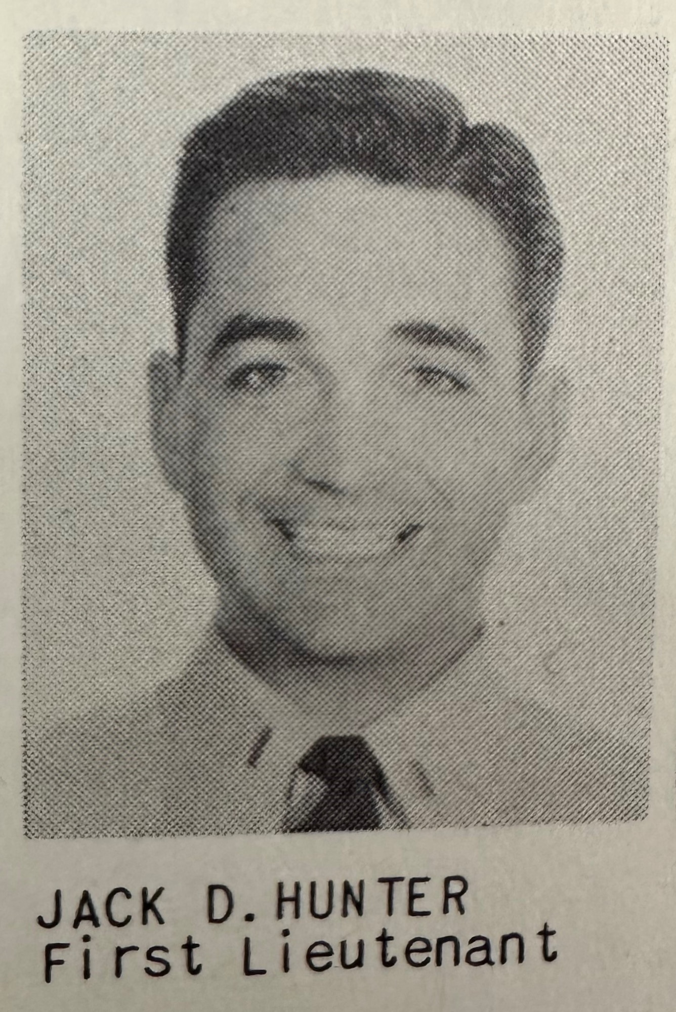 U.S. Air Force 1st Lt. Jack D. Hunter, 58th Air Transport Squadron pilot. (Courtesy of the 87th Air Base Wing archives)