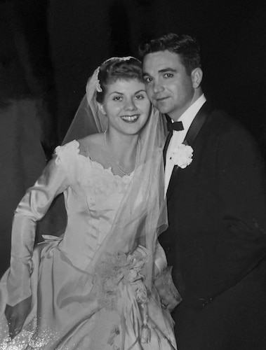 Mr. and Mrs. Jack and Virginia Hunter. (Photo courtesy Dr.
Lindsey Hunter-Ellul)