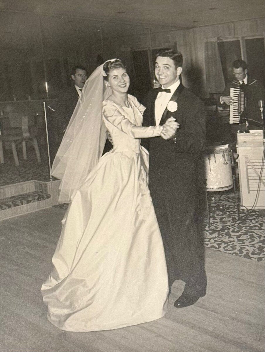 Mr. and Mrs. Jack and Virginia Hunter. (Photo courtesy Dr.
Lindsey Hunter-Ellul)