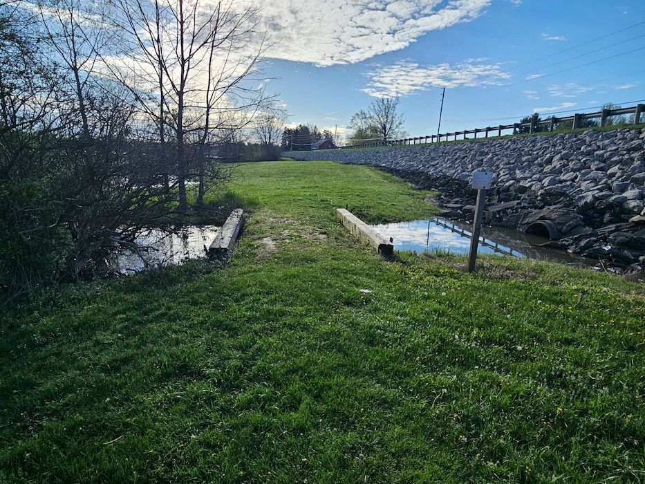 A sudden burst of rain stalled over Trumbull County over the weekend, dropping more than two inches in less than 24 hours, raising the water levels at Mosquito Creek Lake to a historic high on April 27, 2025.