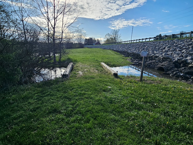 A sudden burst of rain stalled over Trumbull County over the weekend, dropping more than two inches in less than 24 hours, raising the water levels at Mosquito Creek Lake to a historic high on April 27, 2025.