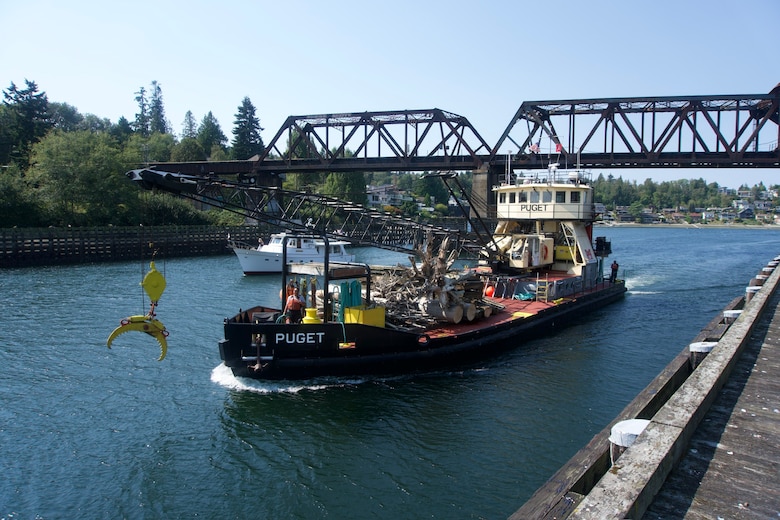 M/V Puget at the Chittenden Locks