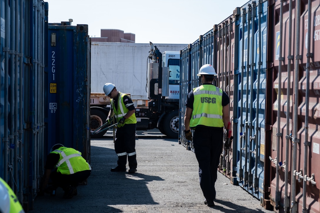 Sector New York Conducts Joint Container Inspections at Red Hook