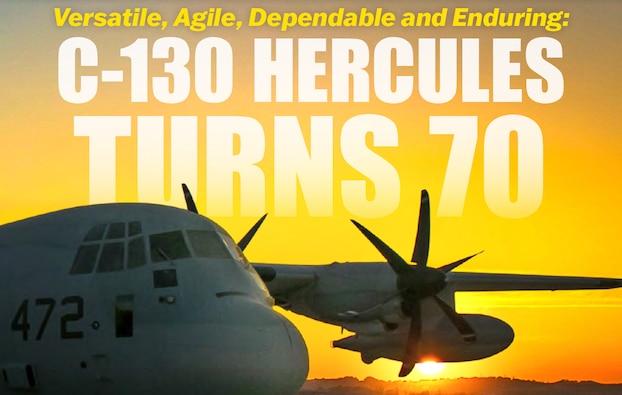 In this first edition of 2025, Naval Aviation News celebrates the 70th anniversary of the stalwart C-130 Hercules aircraft, a transport plane that has served the armed forces in a variety of capacities since the 1950s. Read about what makes the Hercules so enduring starting on page 22.