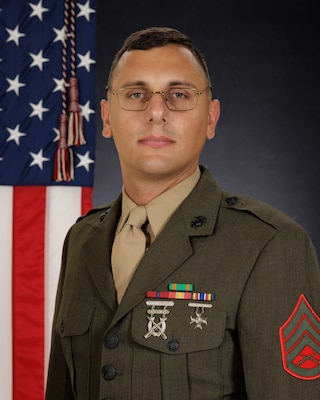 Portrait of Staff Sergeant Justin J. Asher