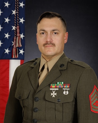 Portrait of Gunnery Sergeant Eric N. Gonzales 