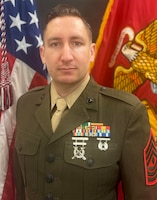 First Sergeant Raymond P. Paladino, Company A, 4th Reconnaissance Battalion, 4th Marine Division
