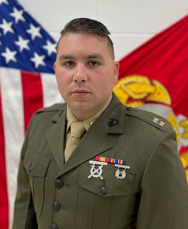 Captain Dylan H. Lott, Inspector-Instructor, Military Police Company Alpha