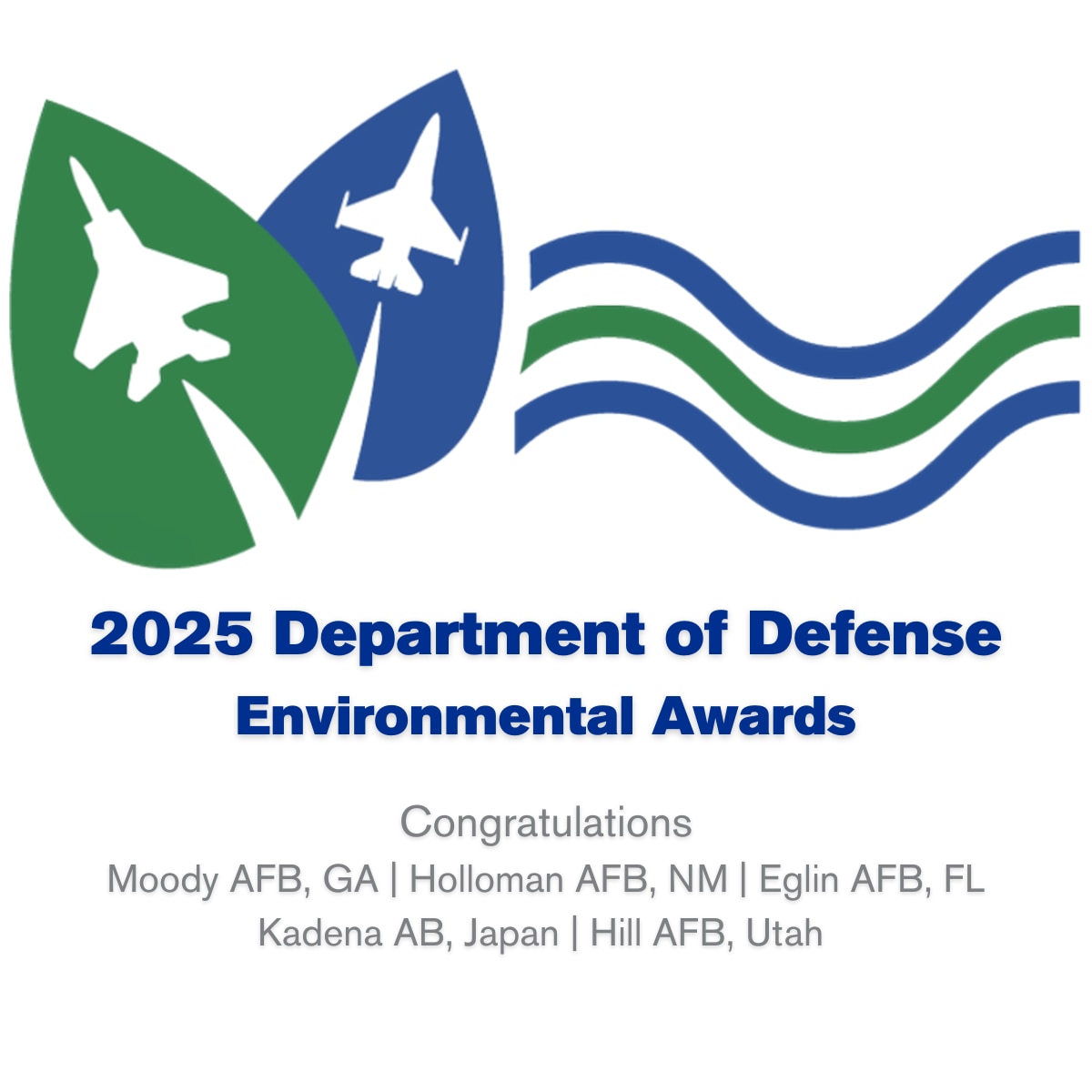 DoD Environmental Awards Air Force winners