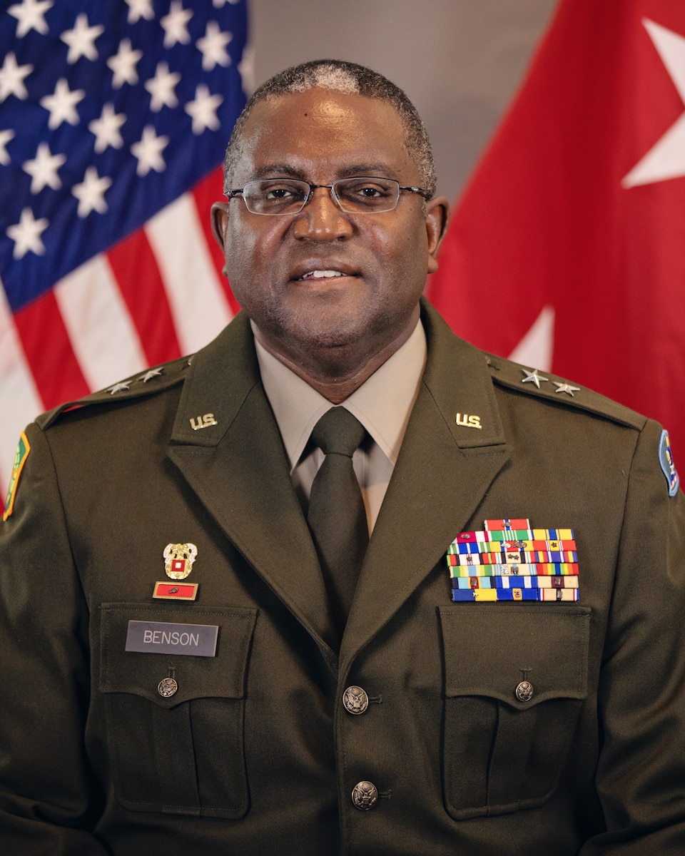 Official Photo for Major General James A. Benson