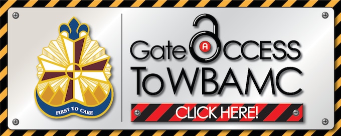 Gate Access to WBAMC image