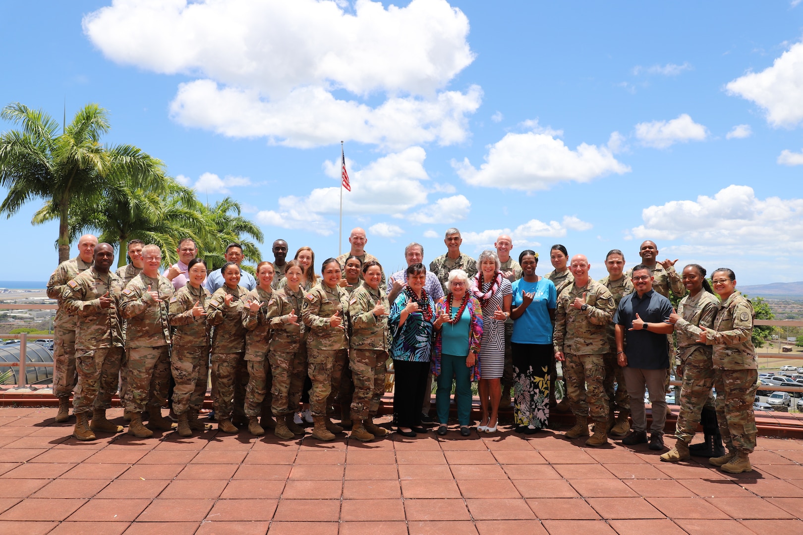 “Tripler Army Medical Center (TAMC) Staff celebrate earning continued accreditation from The Joint Commission July 25, 2025. The reaccreditation, extending through 2028, demonstrates a commitment to high-quality patient care and operational excellence and covers TAMC, the Desmond T. Doss Health Clinic, and Warrior Ohana Medical Home – a broad scope reflecting the comprehensive nature of the survey and the dedication of the entire team.”