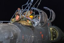 U.S. Air Force members of the 9th Aircraft Maintenance Squadron and 1st Reconnaissance Squadron (RS) prepare a 9th Reconnaissance Wing TU-2S Dragon Lady piloted by Cory “ULTRALORD” Bartholomew, 1st RS assigned flight safety officer and U-2 instructor pilot, and Lt. Col. “JETHRO”, 1st RS instructor pilot and U-2 chief pilot, at Beale Air Force Base (AFB), California, Aug. 1st, 2025.