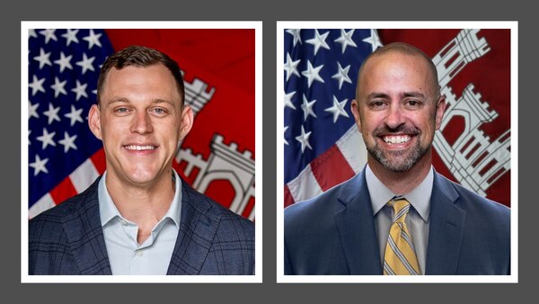 Josh Moskowitz, Honolulu District Safety and Occupational Health Specialist, and Jeremy McCranie, previous Honolulu District Safety & Occupational Health Manager. McCranie now serves as the chief of Safety & Occupational Health at the U.S. Army Engineering & Support Center Huntsville.