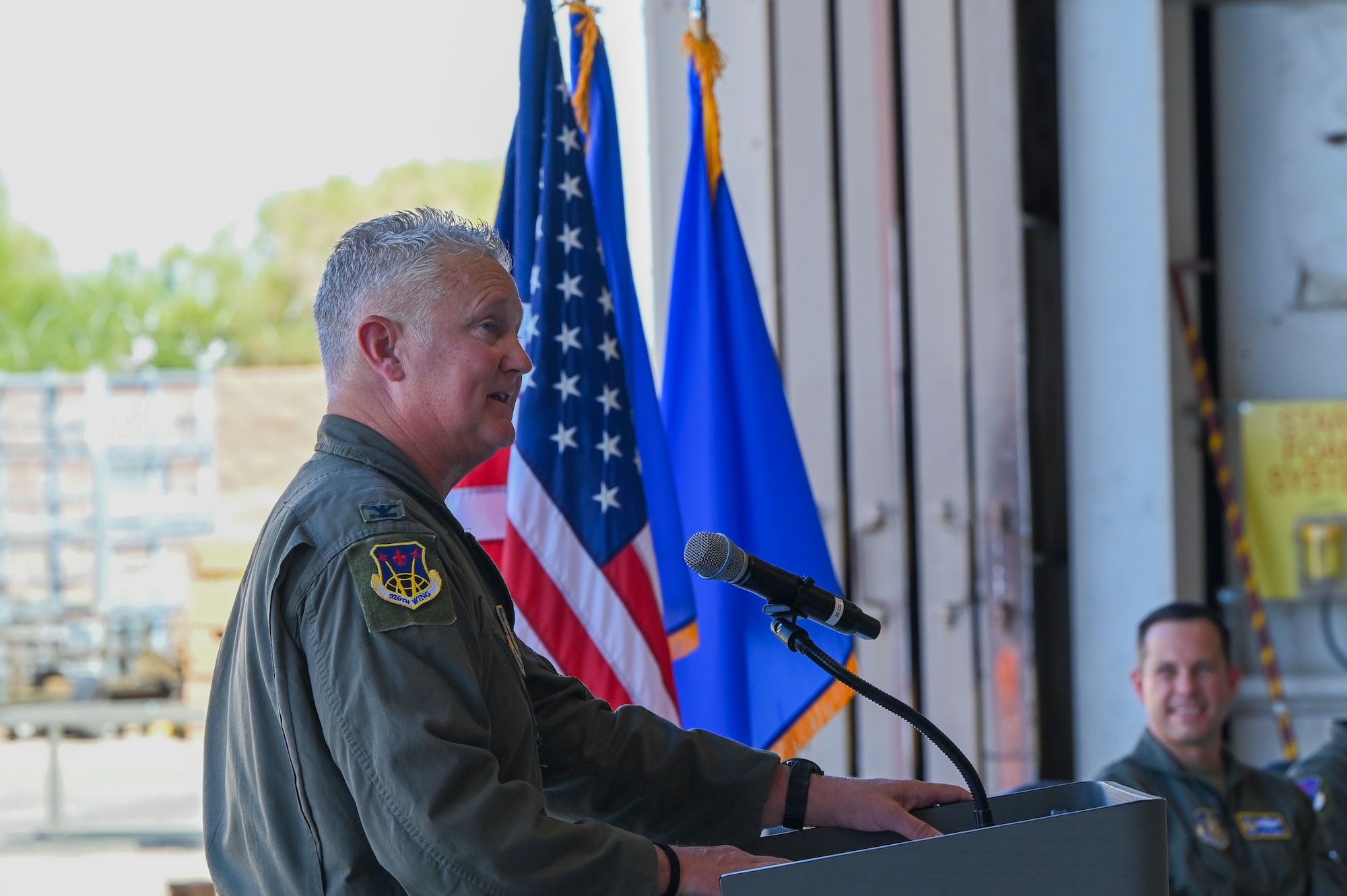 The 926th Wing welcomed a new commander, Col. Robert F. Lytle, during a change of command ceremony held at Nellis Air Force Base, Nevada, Aug. 2, 2025.