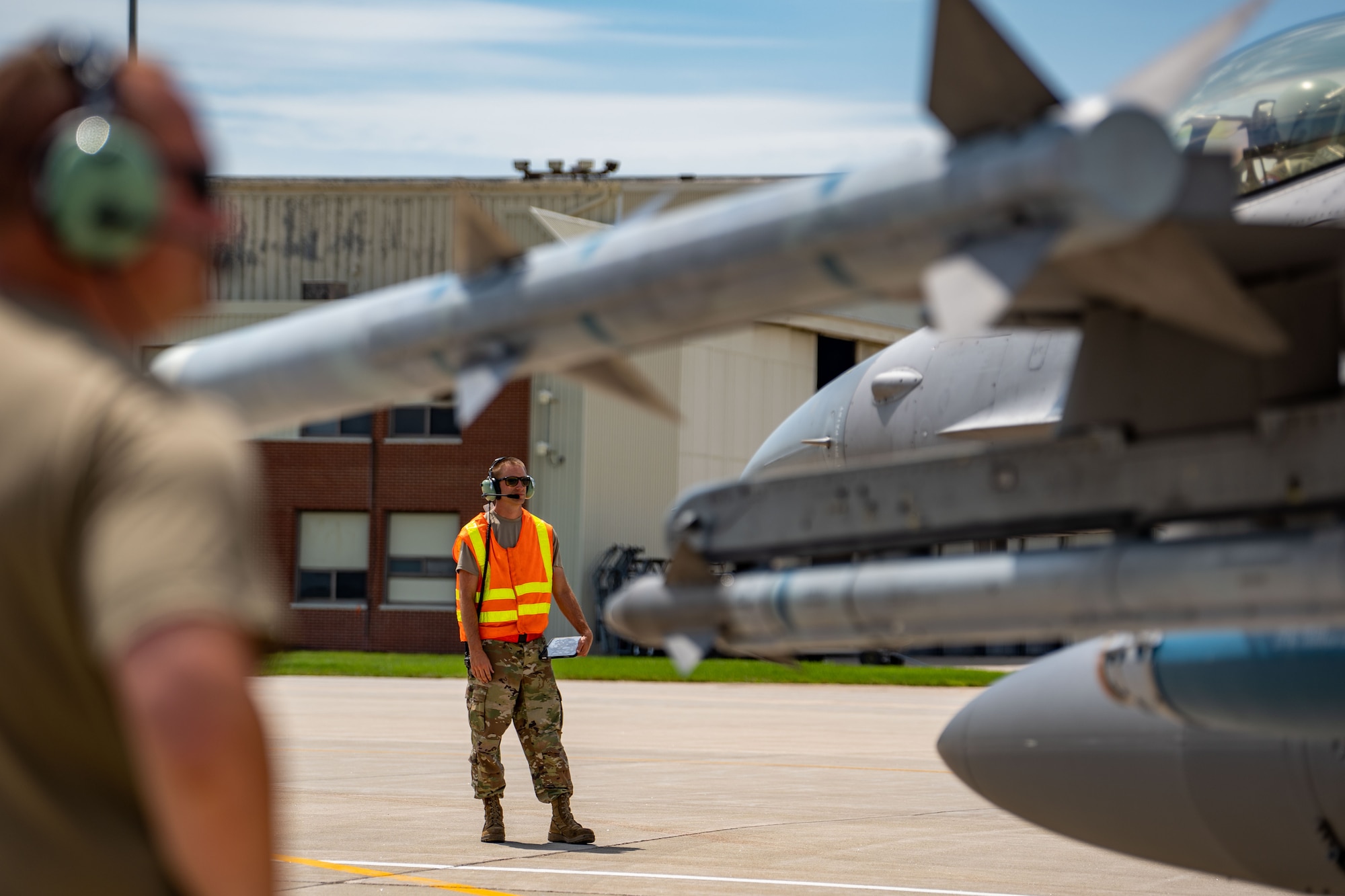The ICT training focused on cutting ground time through the rapid recovery and relaunch of fighters utilizing hot pit refueling and rapid re-arm.