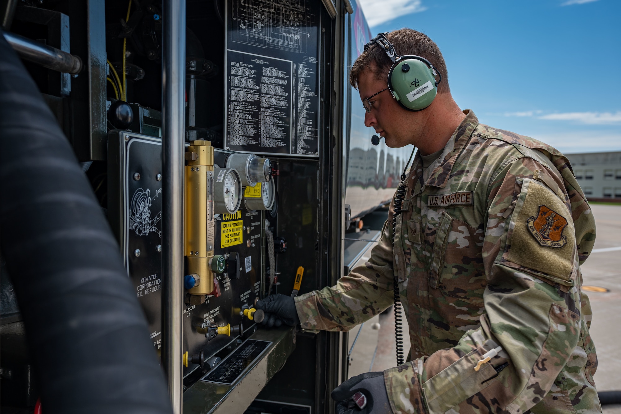 The ICT training focused on cutting ground time through the rapid recovery and relaunch of fighters utilizing hot pit refueling and rapid re-arm.