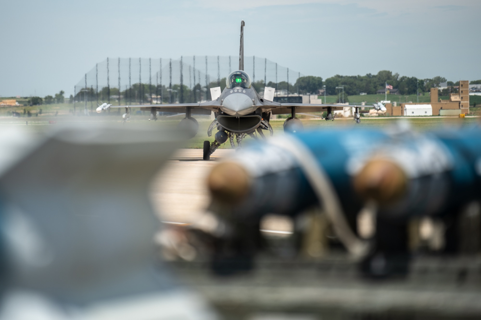 The ICT training focused on cutting ground time through the rapid recovery and relaunch of fighters utilizing hot pit refueling and rapid re-arm.