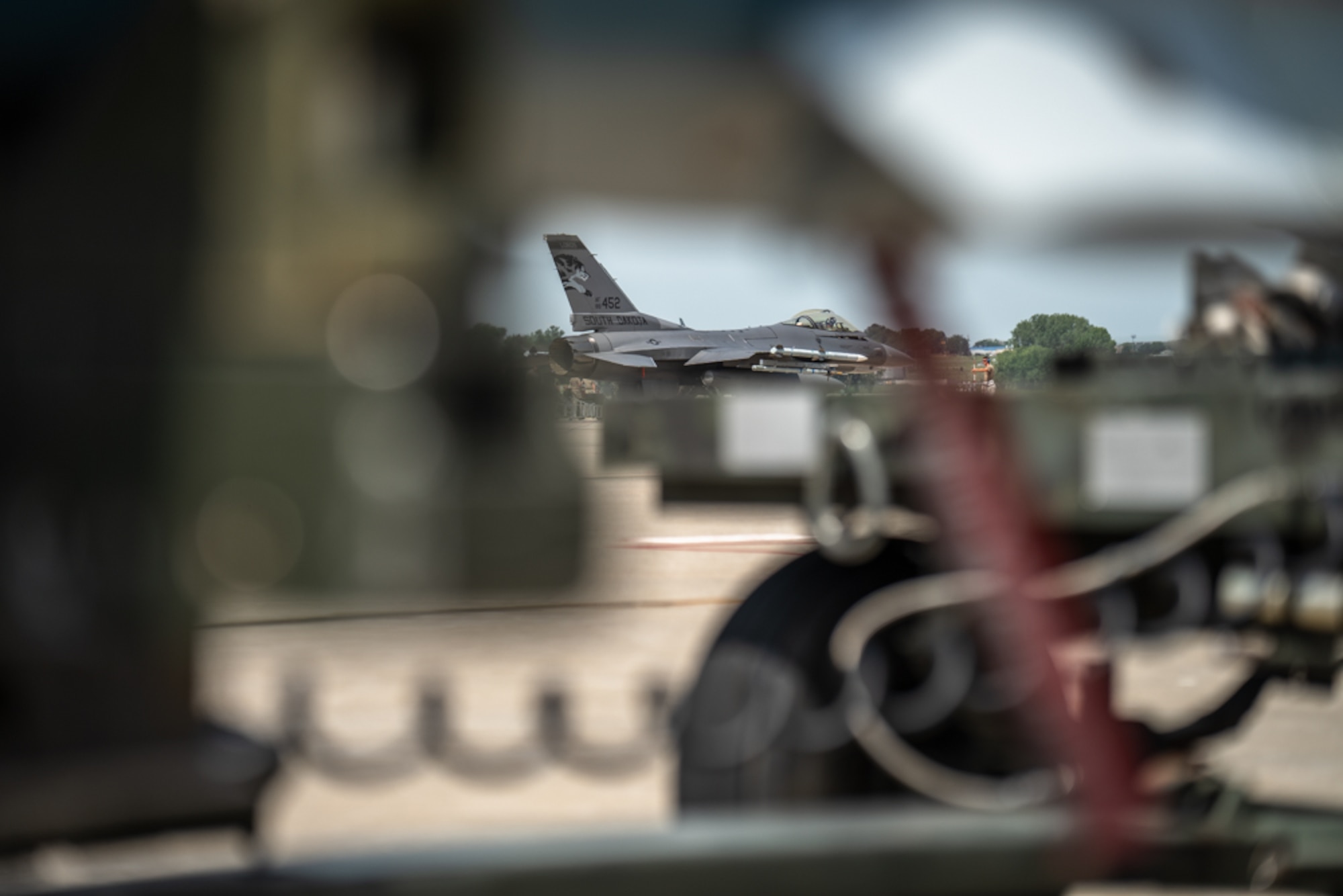 The ICT training focused on cutting ground time through the rapid recovery and relaunch of fighters utilizing hot pit refueling and rapid re-arm.