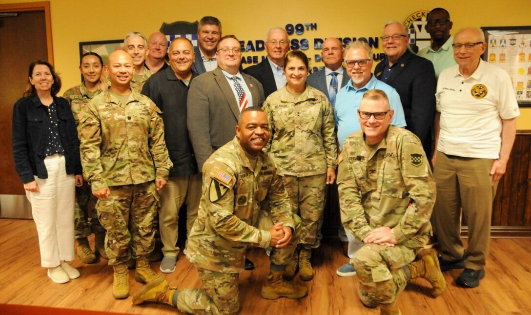 Nearly a dozen U.S. Army Reserve ambassadors attended the 99th Readiness Division’s annual Ambassador Workshop July 17-18 at division headquarters on Joint Base McGuire-Dix-Lakehurst, New Jersey. The workshop was designed to give the ambassadors the tools they need to support Soldier and unit readiness by developing awareness of, and advocacy for, the Army Reserve while serving as liaisons to communities at the state and local level.