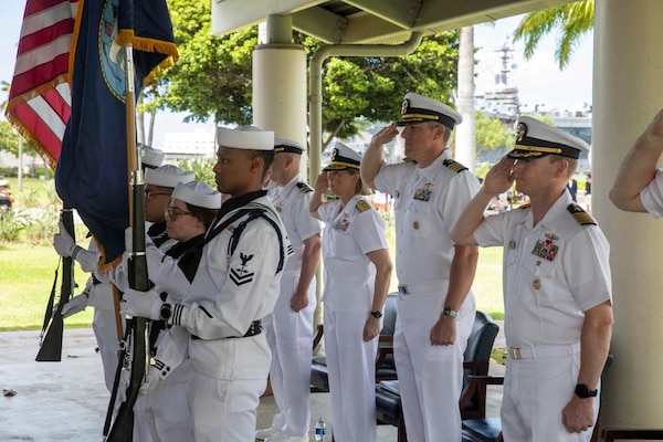 Destroyer Squadron (DESRON) 1 Change of Command