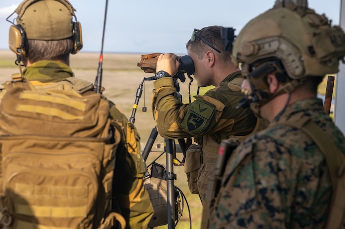 2nd ANGLICO & NATO Allies Conduct Close Air Support Training During Burmese Chase 25