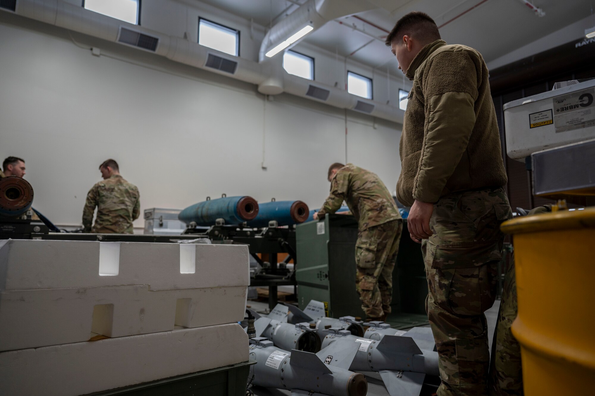 Grand Forks Air Force Base holds first inert bomb-building exercise in 30 years