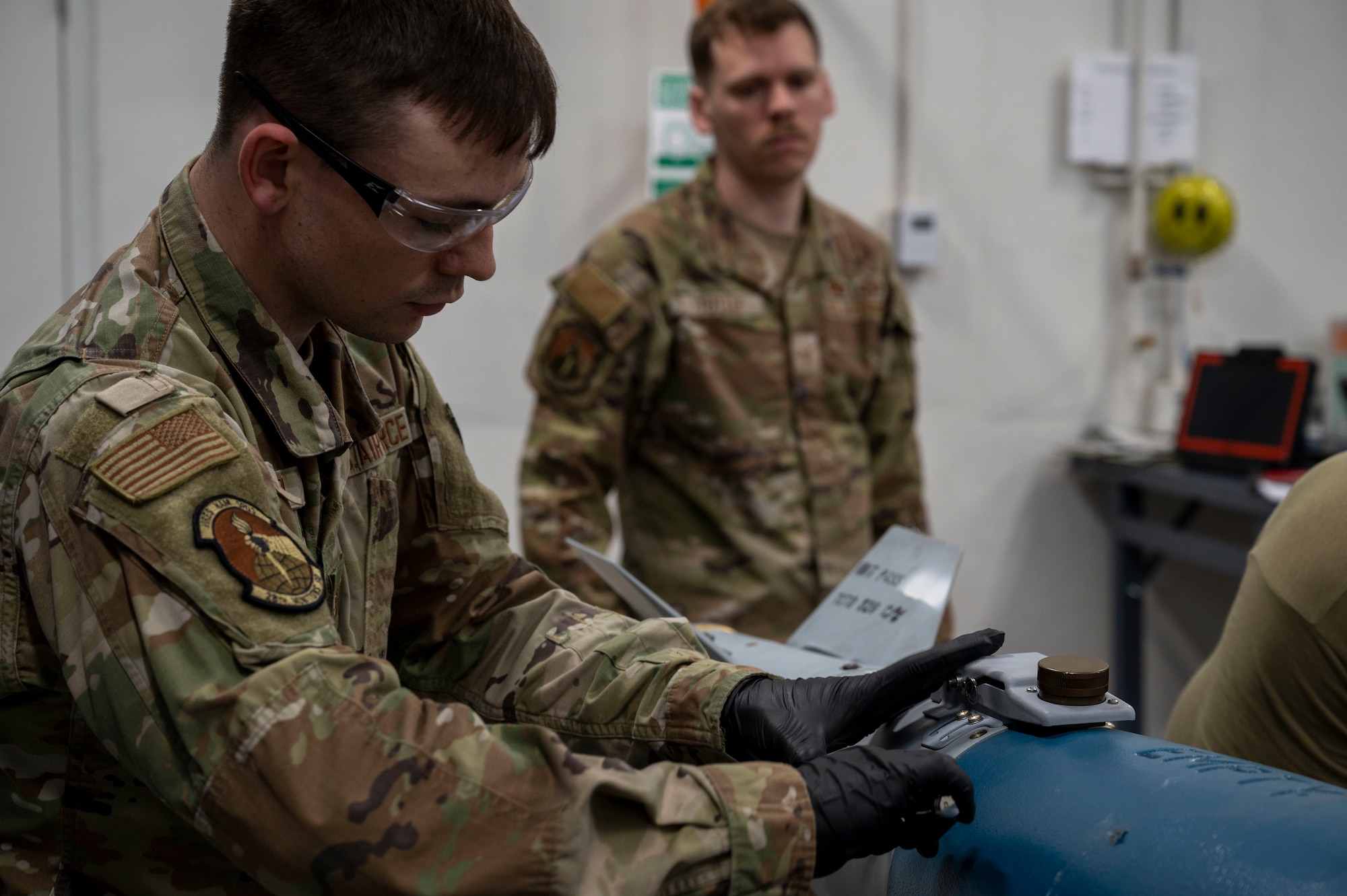 Grand Forks Air Force Base holds first inert bomb-building exercise in 30 years
