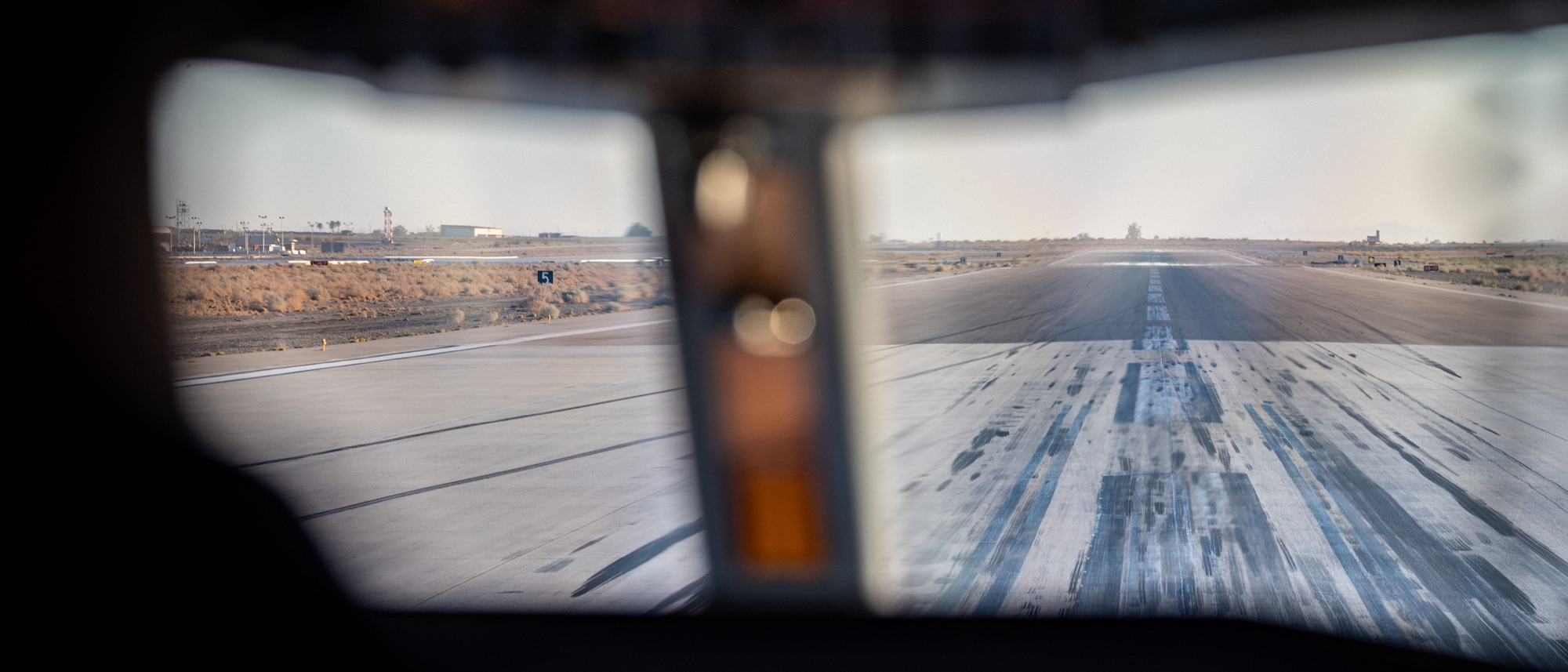 U.S. Air Force Air Commandos assigned to AFSOC takeoff in a U.S. Air Force C-146A Wolfhound aircraft during Emerald Warrior 25.2.