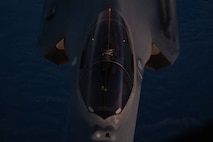 Air Force jet in sky