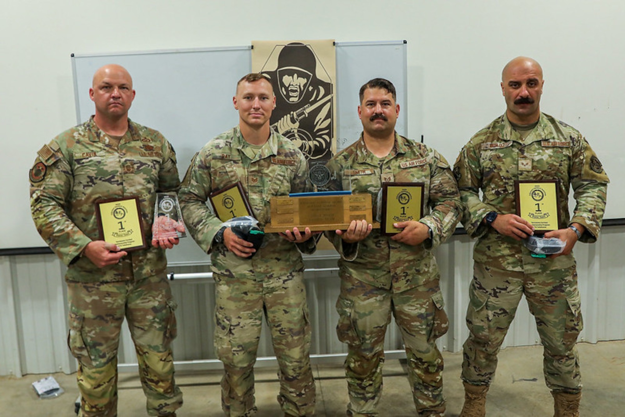 U.S. Air National Guard Airmen from the 134th Security Forces Squadron participate in the Tennessee Adjutant General's annual Pistol Match in Tullahoma, Tenn., June 27-29.