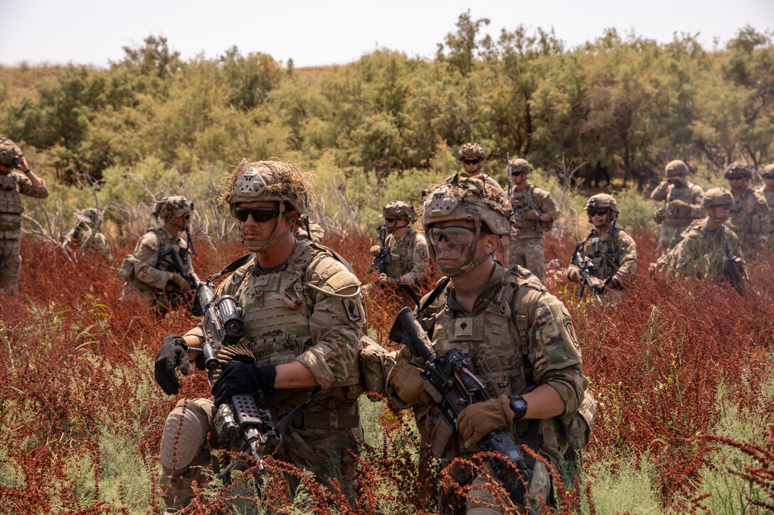 Live fire training exercise in Georgia during Agile Spirit 25