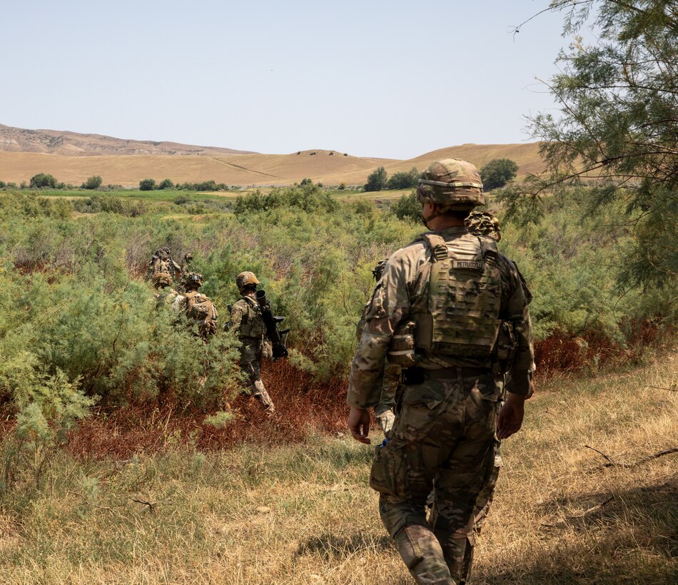 Live fire training exercise in Georgia during Agile Spirit 25