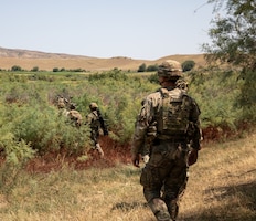 Live fire training exercise in Georgia during Agile Spirit 25